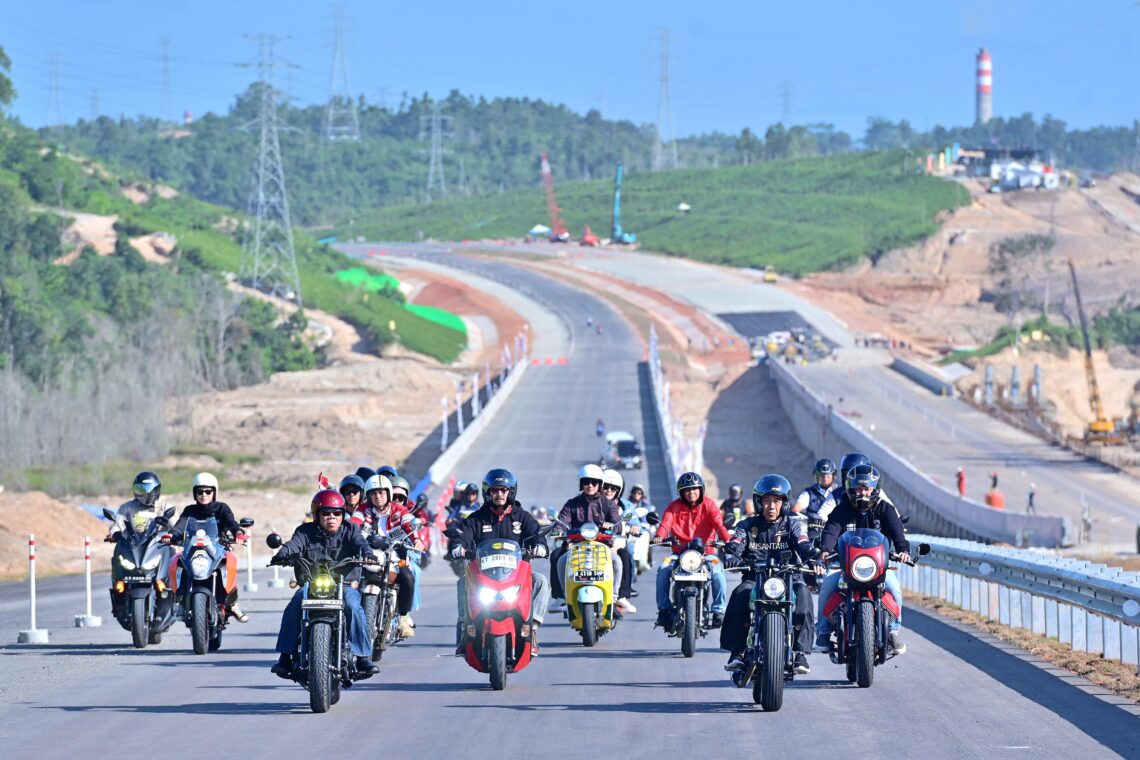 Wamen ATR/Waka BPN Dampingi Presiden Jokowi Resmikan Jembatan Pulau Balang, Akses Balikpapan – IKN Kini 1,5 Jam