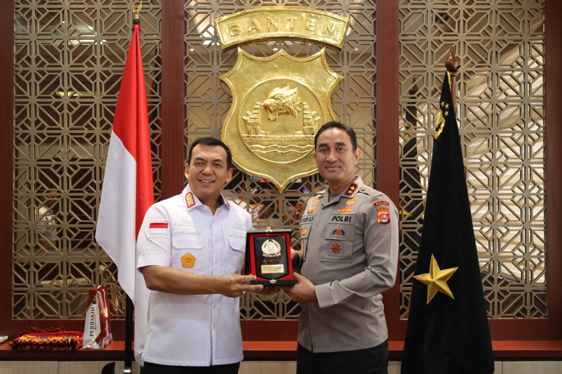 Kapolda Banten Terima Kunjungan Silaturahmi Dirjen Imigrasi