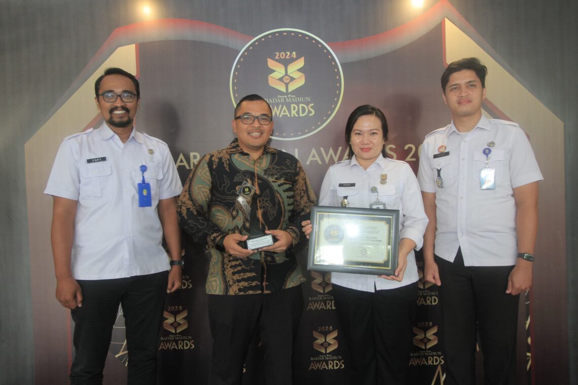 Imigrasi Madiun Raih Penghargaan Innovation Government Madiun Award 2024