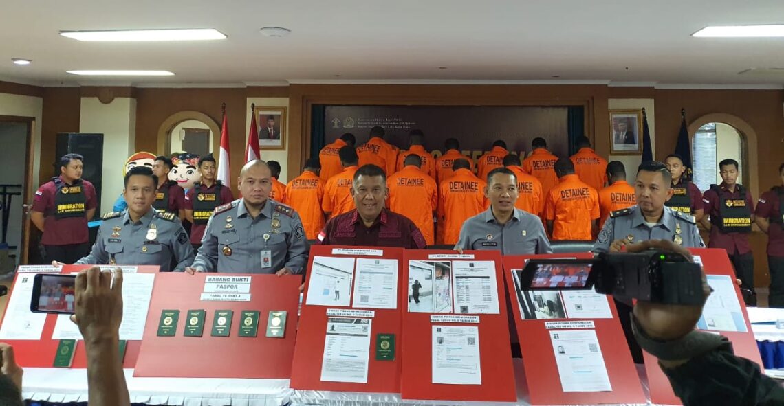 Kantor Imigrasi Jakarta Utara Kembali mengamankan 16 WN Nigeria