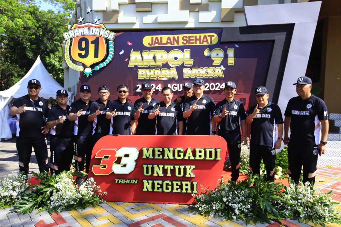 33 Tahun Pengabdian, Alumni AKPOL 91 Bhara Daksa Adakan Reuni Guna Mempererat Tali Silaturahmi