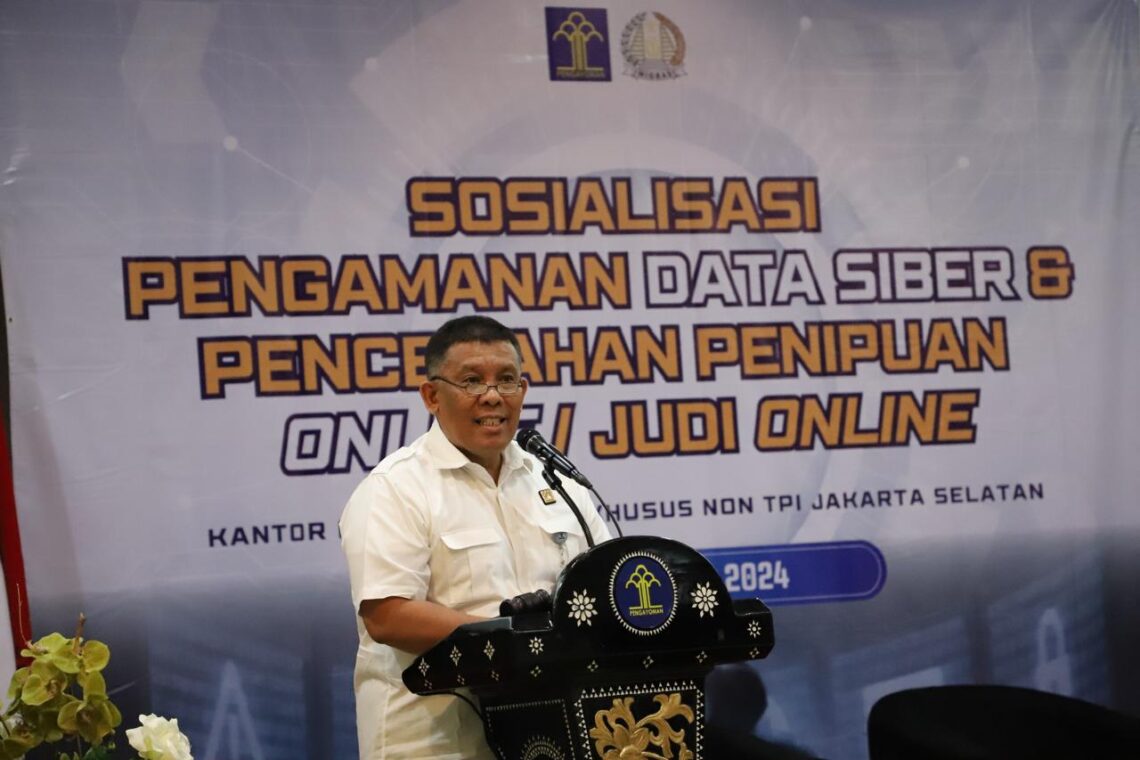 Kantor Imigrasi Jakarta Selatan Memperketat Data Siber Guna Pencegahan Penipuan Online, Judi Online Beserta Perangkatnya