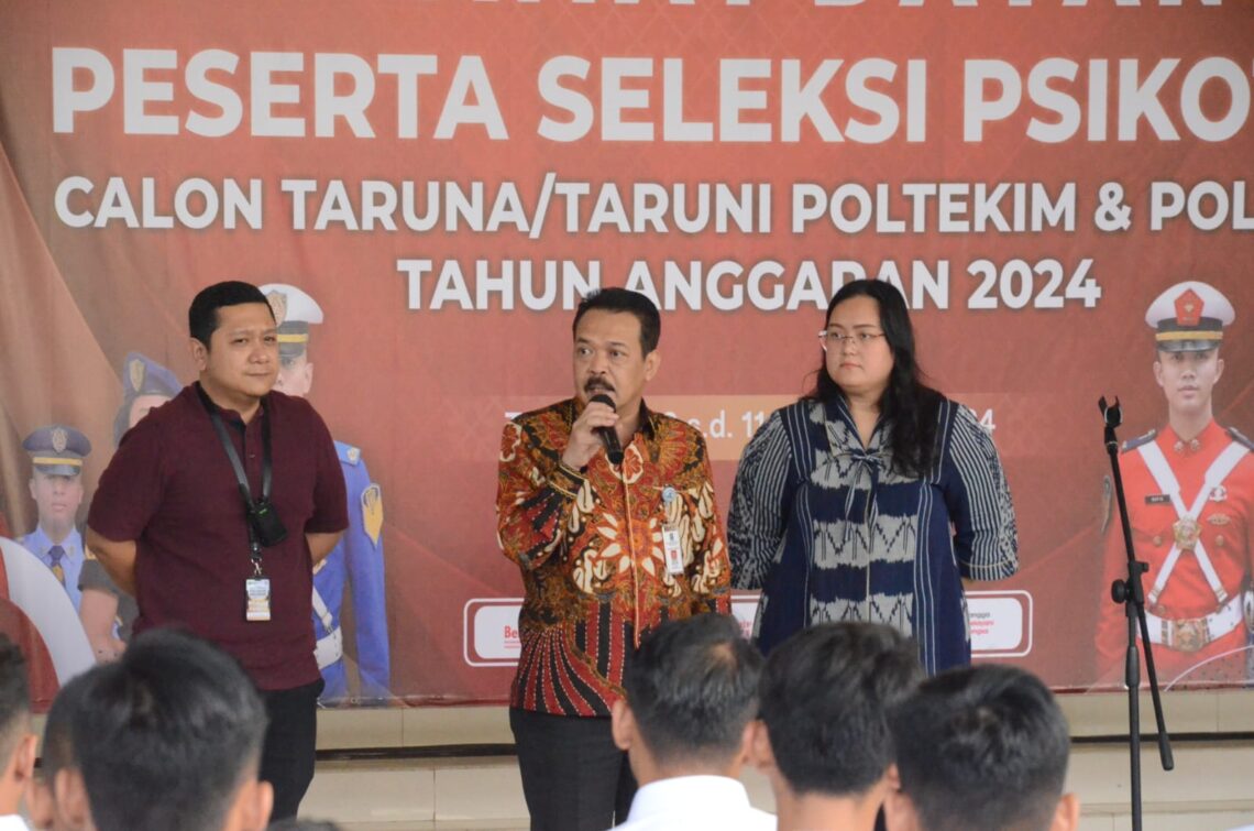 Calon Taruna-Taruni Poltekpin Kemenkumham Mulai Jalani Rangkaian Tes Psikologi