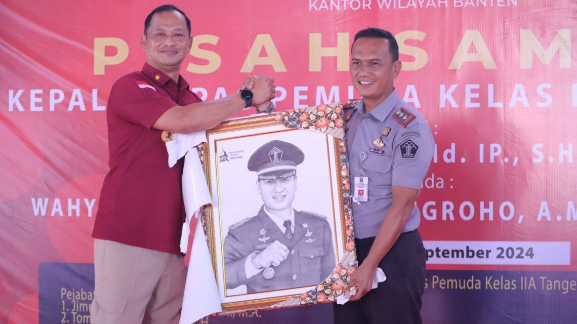 Suasana Haru Menyelimuti Pisah Sambut Kepala Lapas Pemuda Tangerang