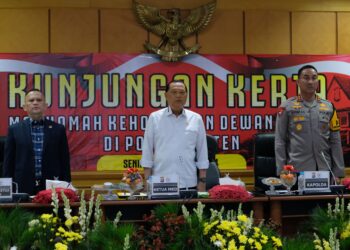 Kapolda Banten Terima Kunjungan Kerja Mahkamah Kehormatan DPR RI