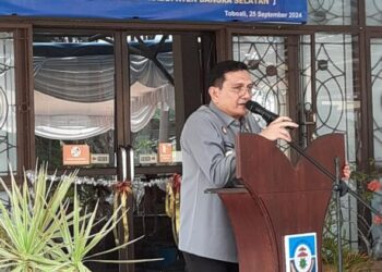 Kanwil Kumham Babel Melaunching Imigrasi Corner dan Eazy Passport di Bangka Selatan