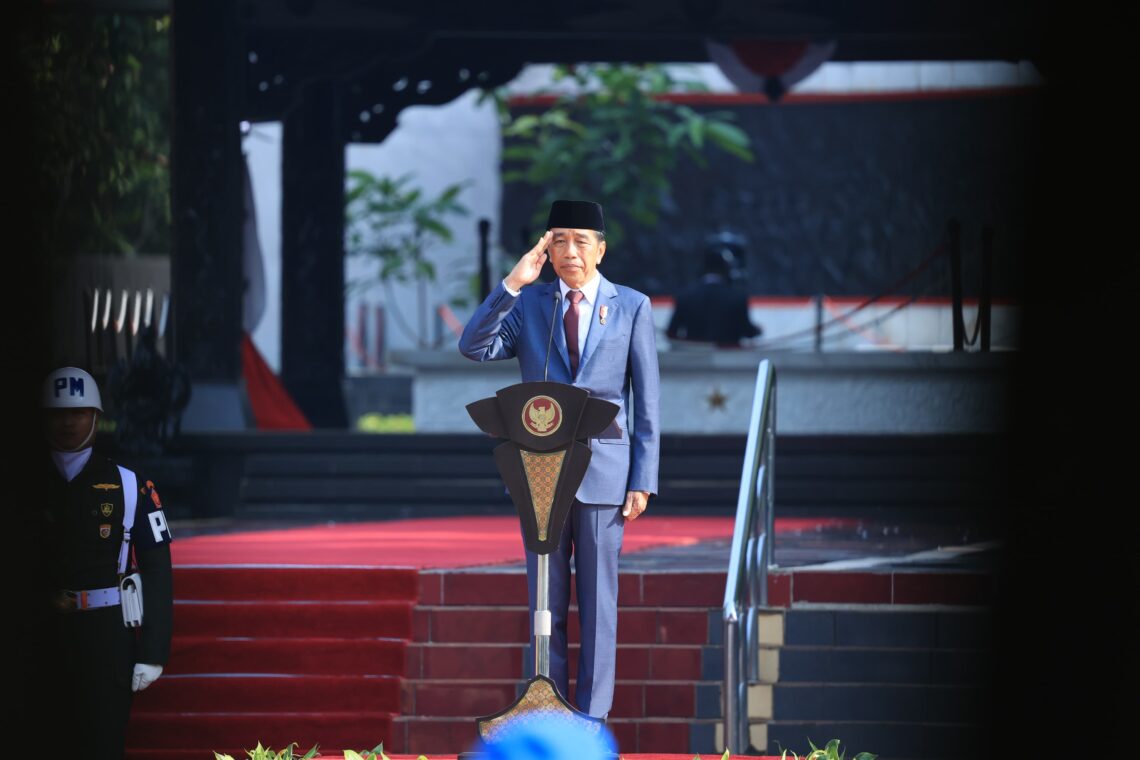 Presiden Jokowi Pimpin Upacara Hari Kesaktian Pancasila di Lubang Buaya