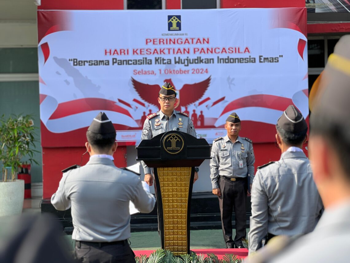 Rutan Salemba Peringati Hari Kesaktian Pancasila Dengan Khidmat