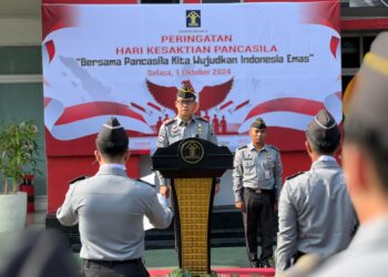 Rutan Salemba Peringati Hari Kesaktian Pancasila Dengan Khidmat