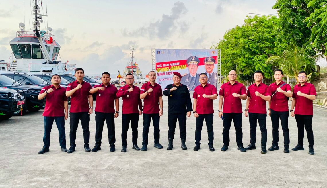 Kantor Imigrasi Bekasi Ikuti Apel Gelar Pasukan Jagratara di Bali