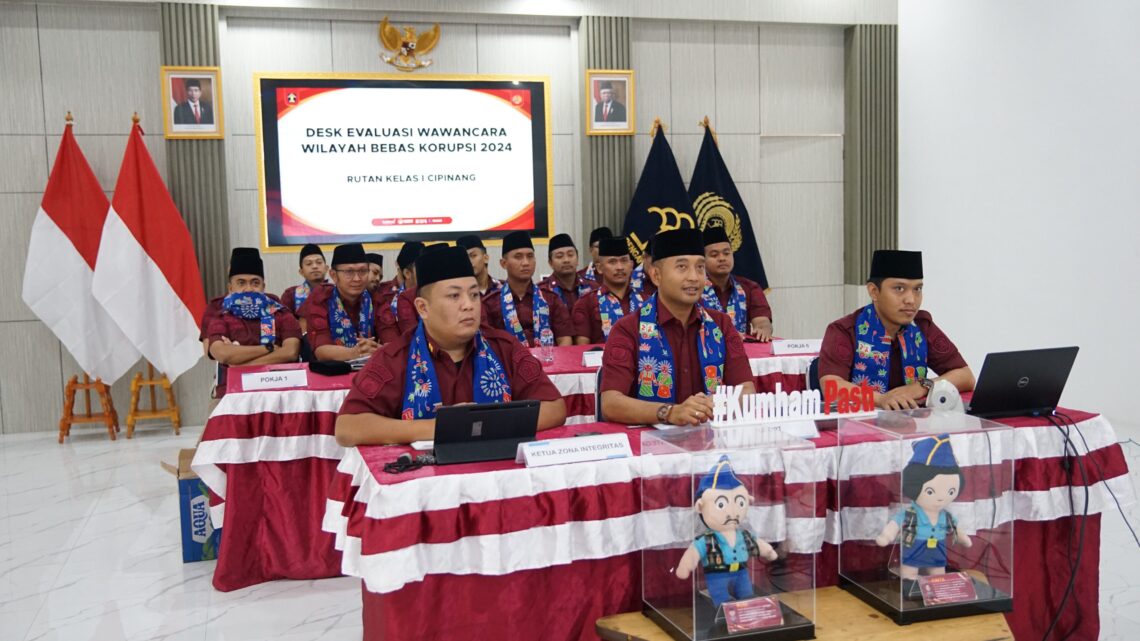 Rutan Cipinang Optimis Raih Predikat WBK Tahun 2024