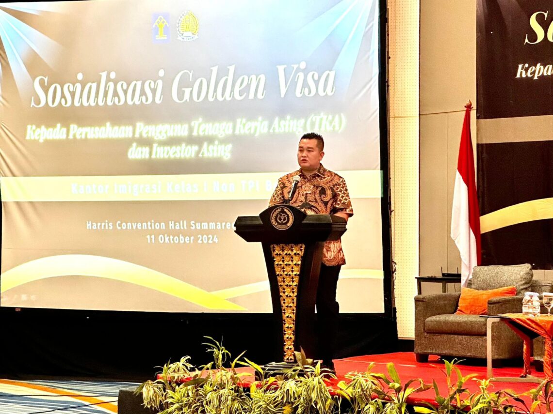 Gaet Top Investor di Bekasi, Kantor Imigrasi Bekasi Sosialisasikan Golden Visa