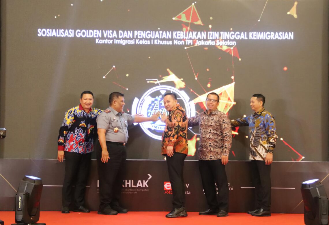 Kantor Imigrasi Jakarta Selatan Sosialisai Golden Visa Dalam Penguatan Kebijakan Ijin Tinggal Keimigrasian
