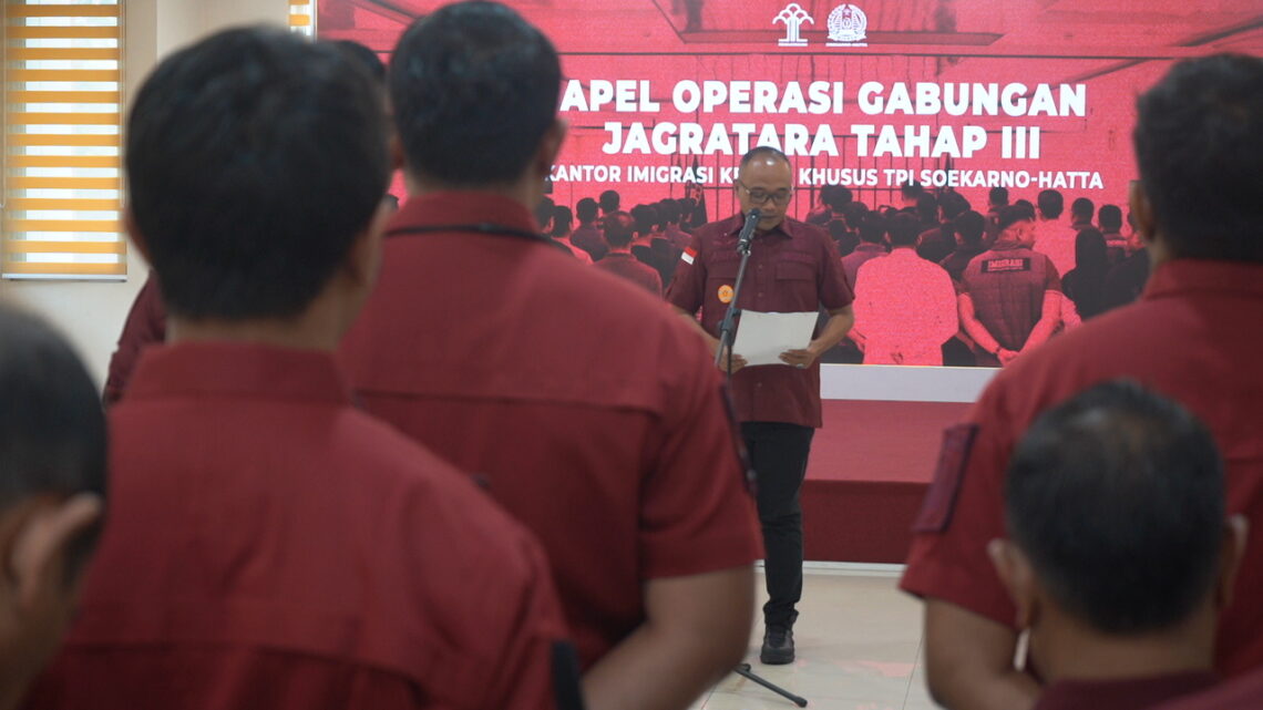 OPERASI JAGRATARA KANIM SOETTA MEMBAWA 13 WNA KE RANAH PENYIDIKAN