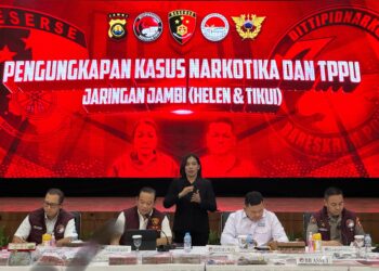 Bareskrim Polri ungkap Jaringan Narkoba Wilayah Jambi H dan DS