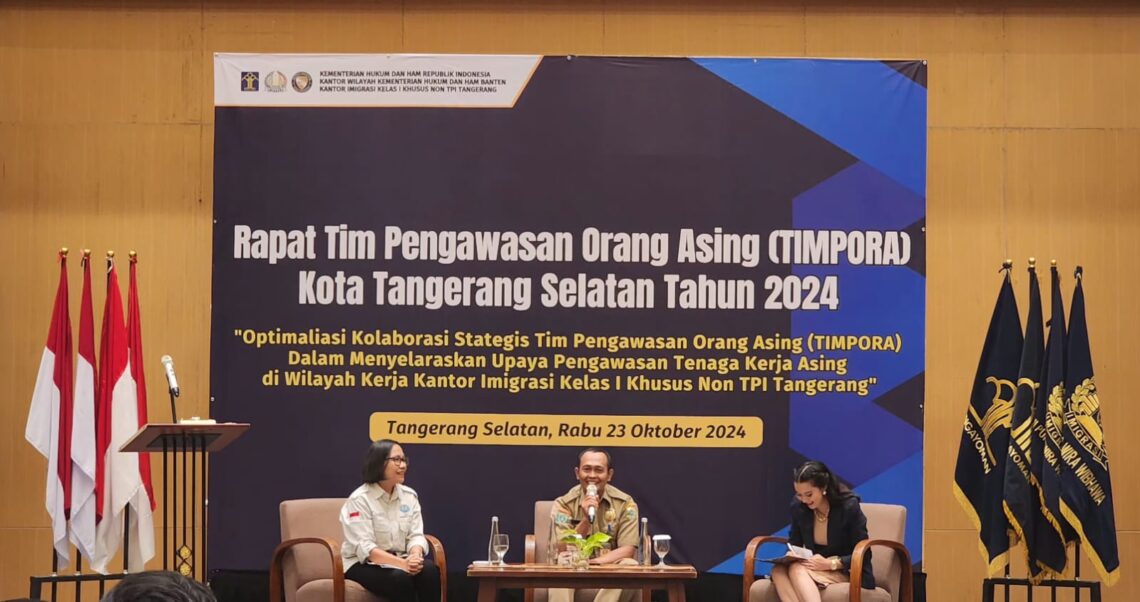 Imigrasi Tangerang melalui Timpora Perketat TKA Masuk Wilayah Indonesia