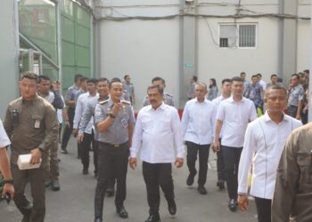 Menteri Imigrasi dan Pemasyarakatan Mengunjungi Lapas dan Rutan di Cipinang, Dorong Sinergitas Penegakan Hukum untuk Atasi Over Kapasitas