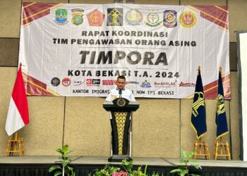 Kantor Imigrasi Bekasi Gelar Rapat Koordinasi TIMPORA Dalam Penanganan Pengungsi