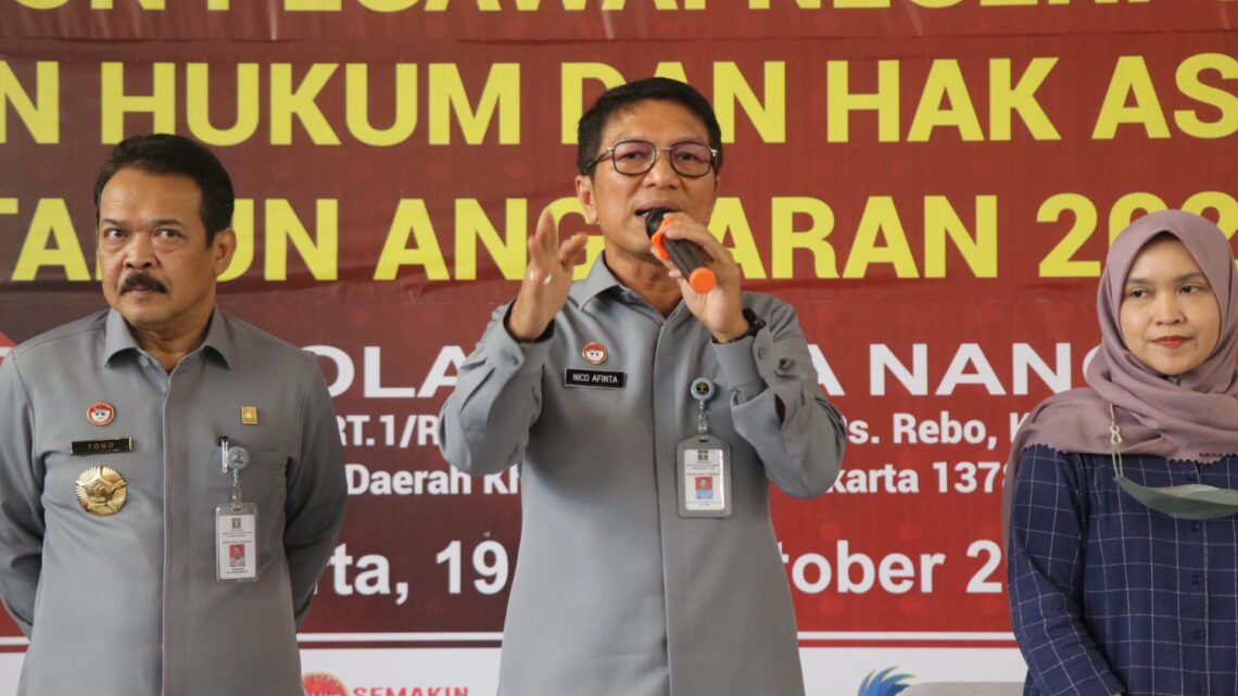 Sekjen Kemenkumham Ajak Peserta SKD CPNS untuk Memberikan Usaha Terbaik