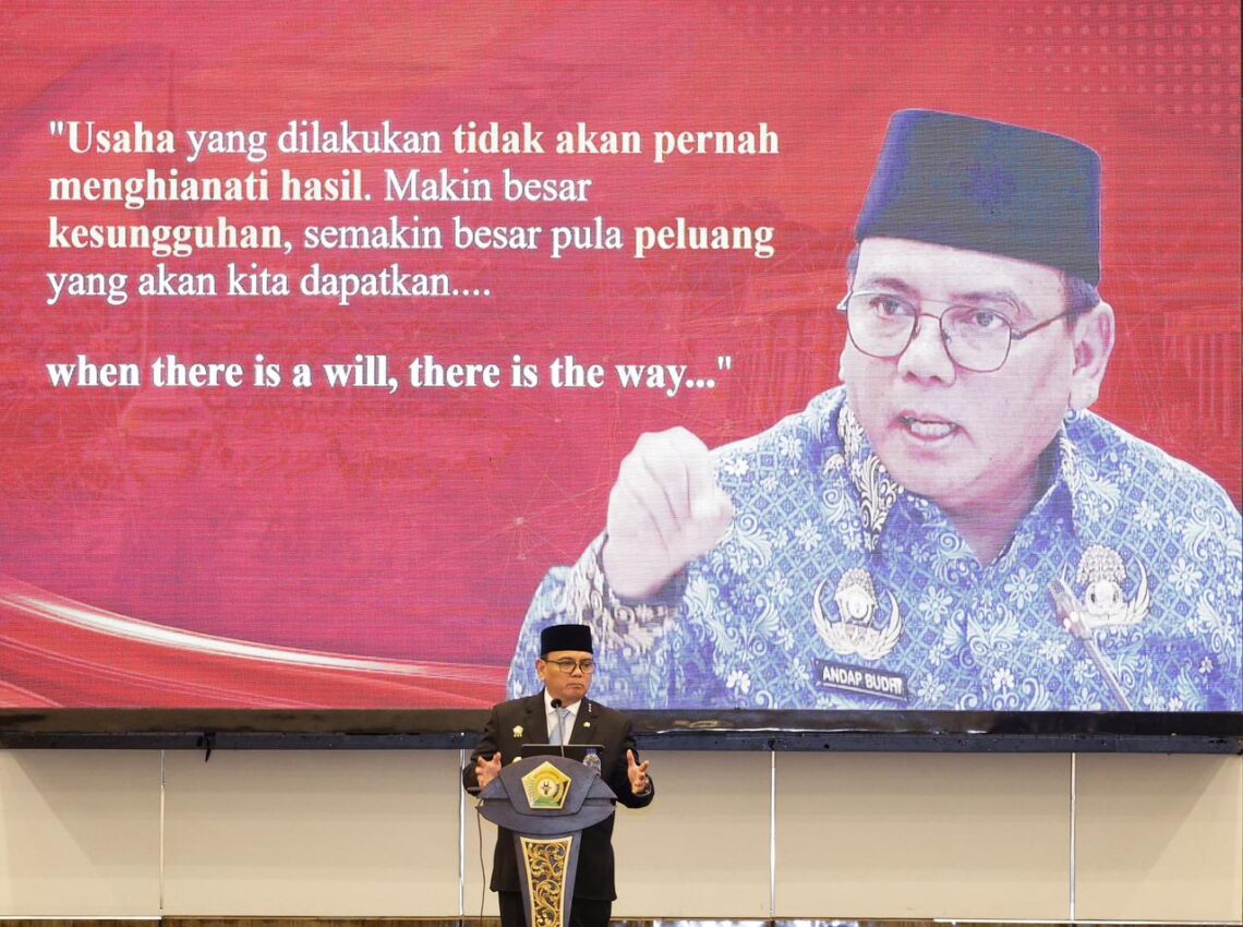 Pesan Pj.Gubernur Sultra dalam Rakor 2024, Perkuat Kolaborasi Ciptakan Pemerintahan Bersih