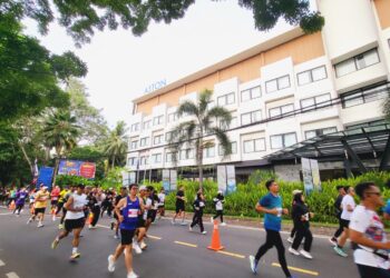 Aston Anyer Beach Hotel Sponsori Banten 10K Color Run, dalam Rangka HUT Provinsi Banten ke-24