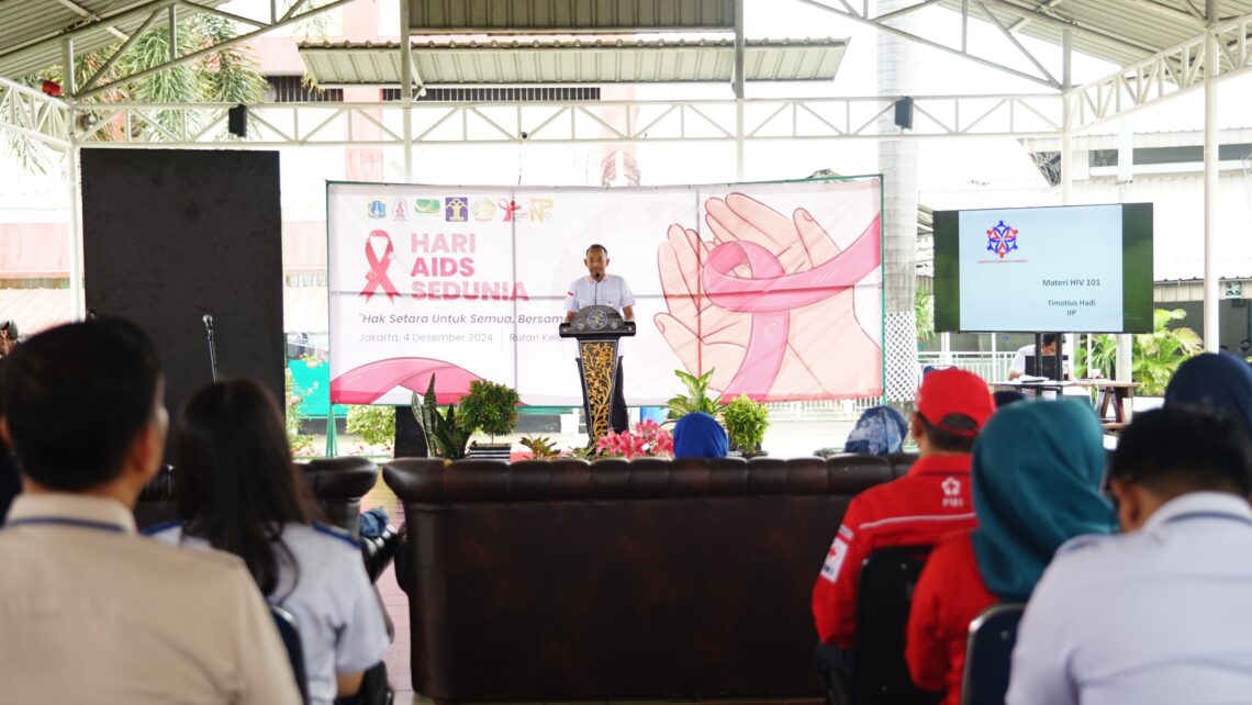 Rutan Cipinang Peringati Hari AIDS Sedunia, Bersatu Melawan Stigma HIV/AIDS