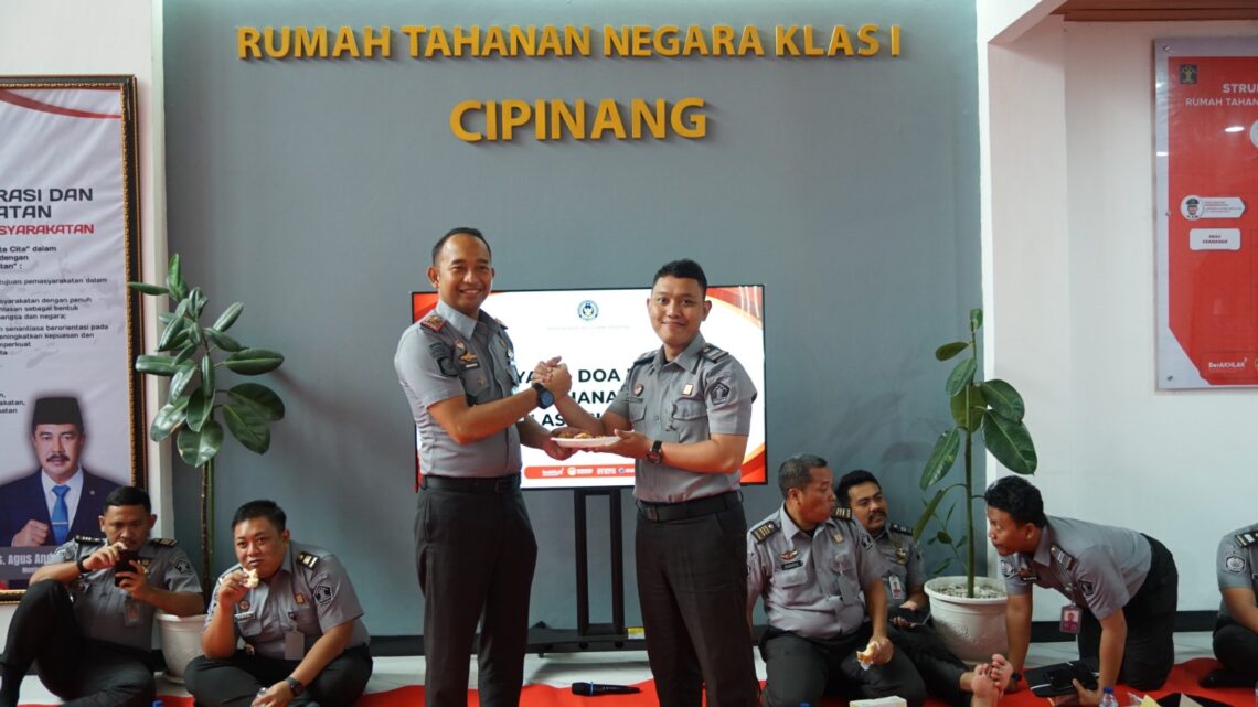 Raih WBK 2024, Rutan Cipinang Laksanakan Syukuran Dan Doa