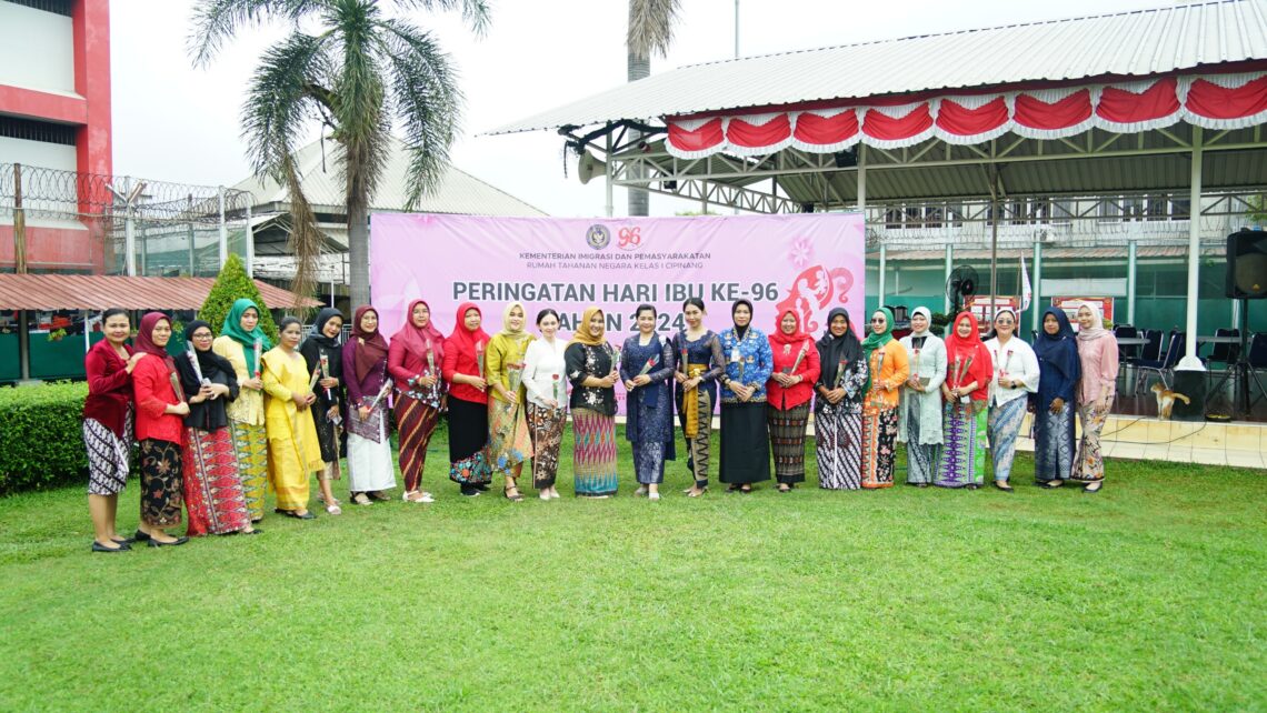 Dharma Wanita Rutan Cipinang Laksanakan Upacara Peringati Hari Ibu Ke-96