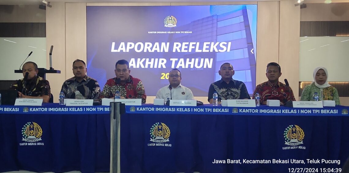 Reflexy Akhir Tahun Imigrasi Bekasi Menorehkan Prestasi Memuaskan di 2024