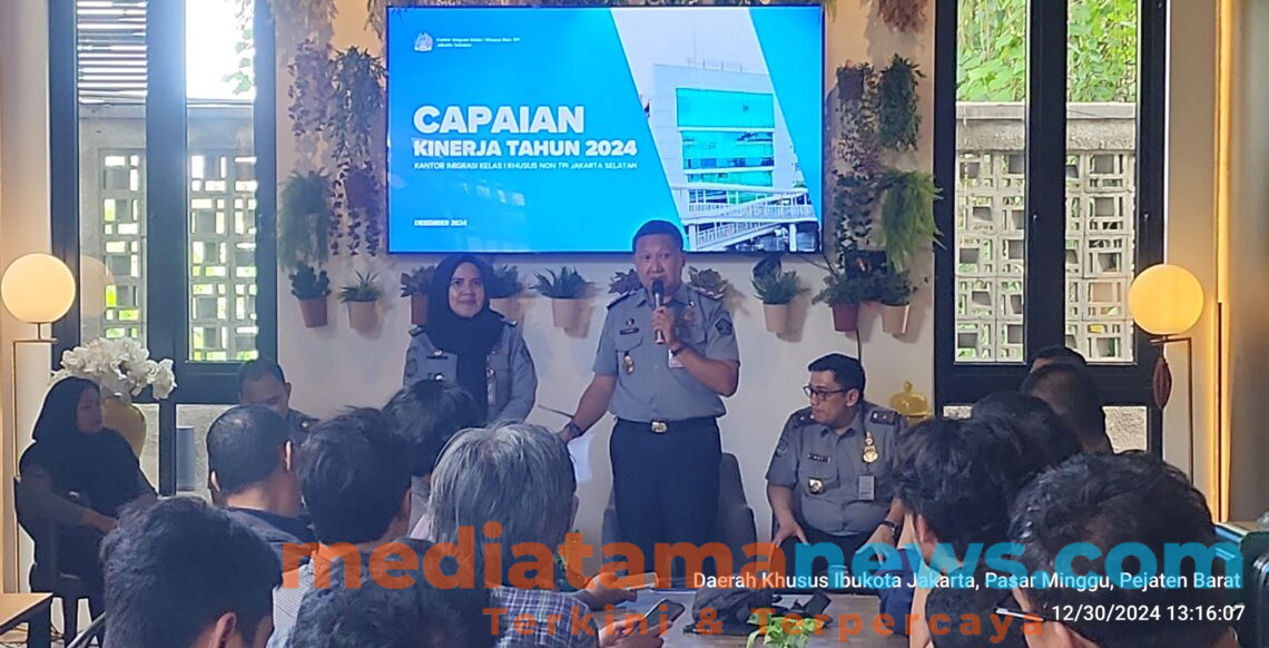 Reflexy Akhir Tahun Imigrasi Jakarta Selatan Raih PNBP Rp.203 Miliar