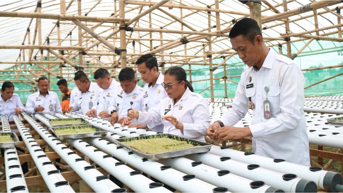 Lapas Pematang Siantar Resmikan Green House Demi Menunjang Program Ketahanan Pangan