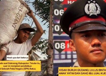 Kisah Buruh Gudang Tani Lolos Bintara Polri