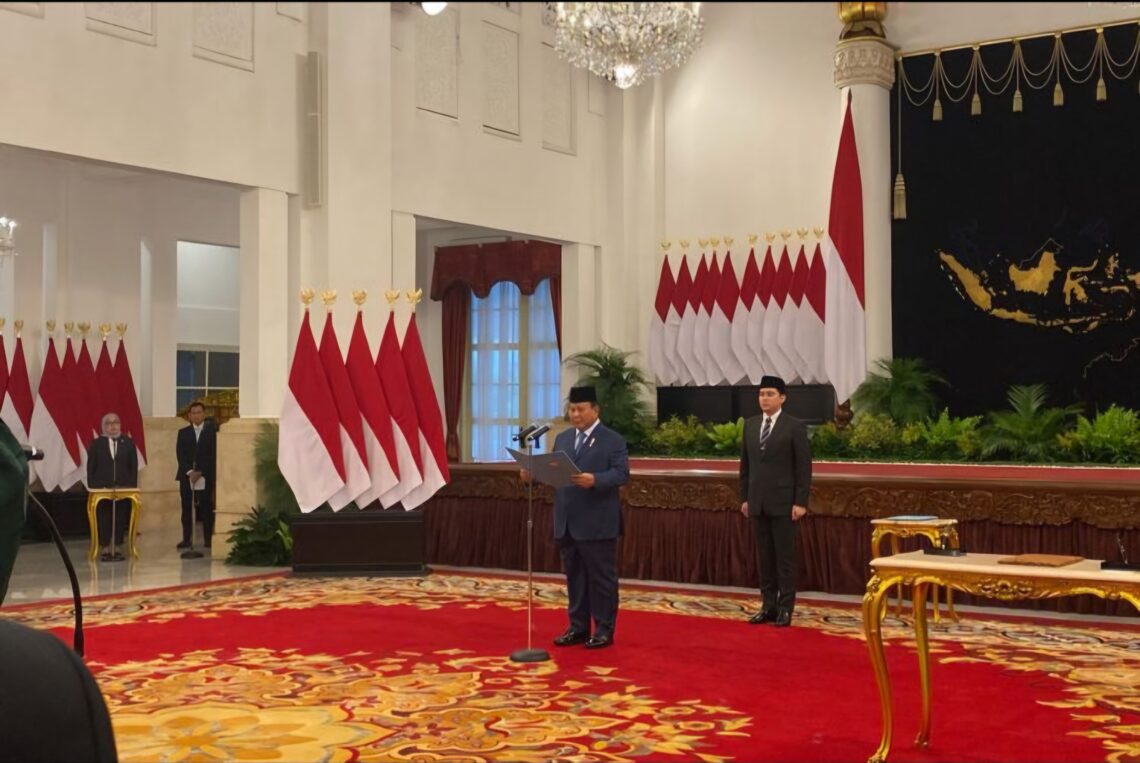 Prabowo Lantik 31 Duta Besar, Berikut Daftar Namanya