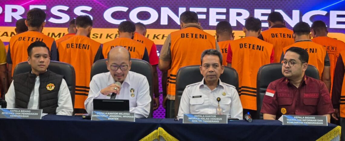 Langgar Izin Tinggal, 19 WNA Ditangkap Kantor Imigrasi Tangerang