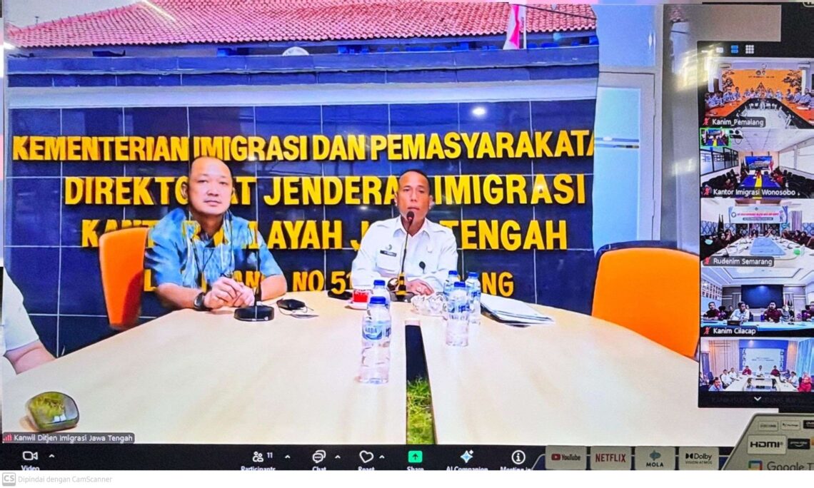 Imigrasi Pemalang Jalani Arahan Kakanwil Ditjen Imigrasi Jateng Dalam Penguatan dan Evaluasi Menuju WBBM