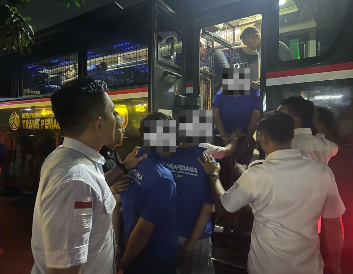 Lapas Pemuda Tangerang Pindahkan 59 Narapidana ke Nusakambangan, Putus Mata Rantai Peredaran Gelap Narkoba