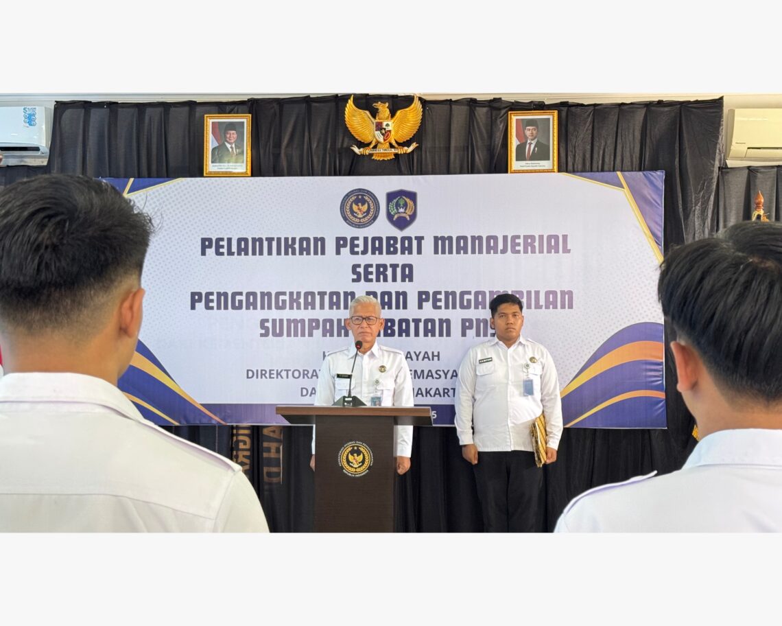 Kakanwil Pemasyarakatan Jakarta Melantik 21 CPNS, 4 Calon dari Rutan Cipinang Turut diambil Sumpah