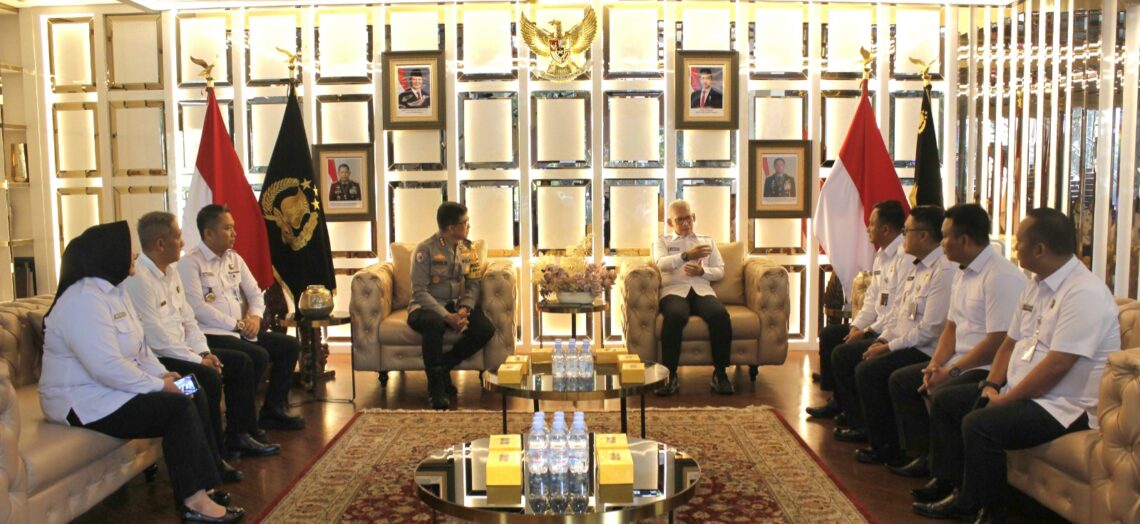 Kakanwil Pemasyarakatan Jakarta Beserta Jajaran Kalapas-Karutan Audensi ke Polda Metro Jaya