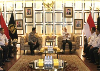 Kakanwil Pemasyarakatan Jakarta Beserta Jajaran Kalapas-Karutan Audensi ke Polda Metro Jaya