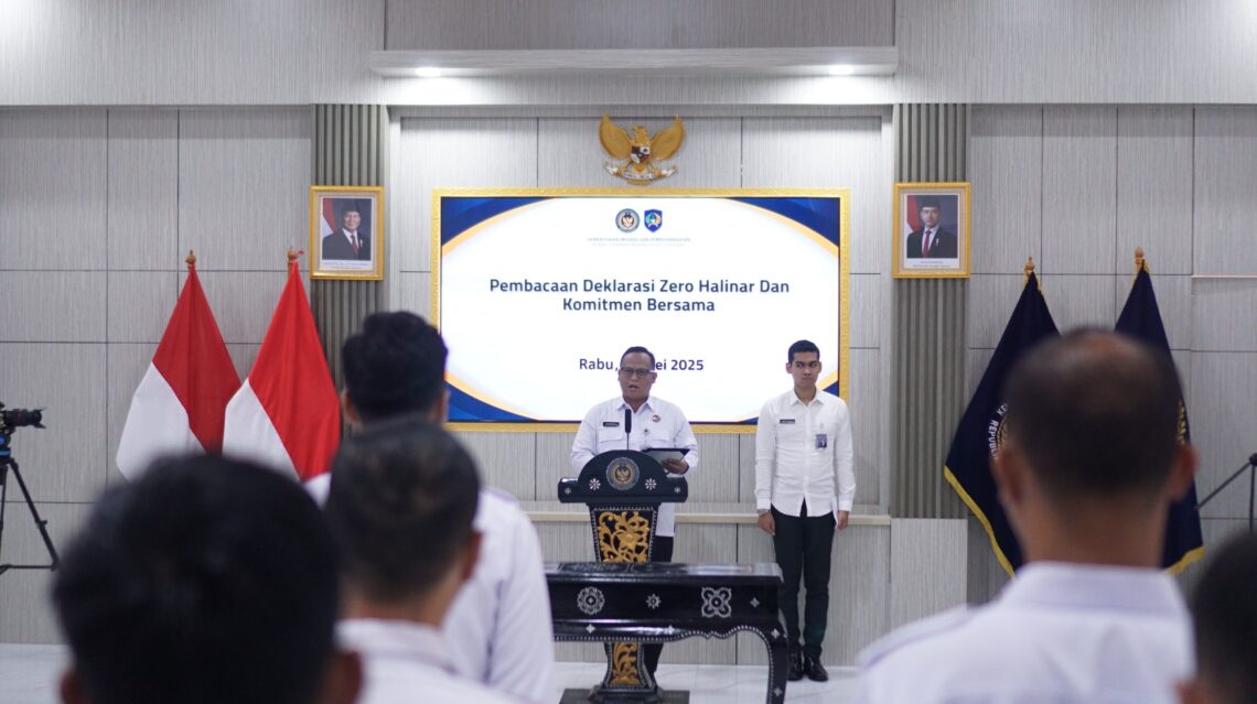 Tandatangani Komitmen Bersama, Rutan Cipinang Siap Wujudkan Zero Halinar