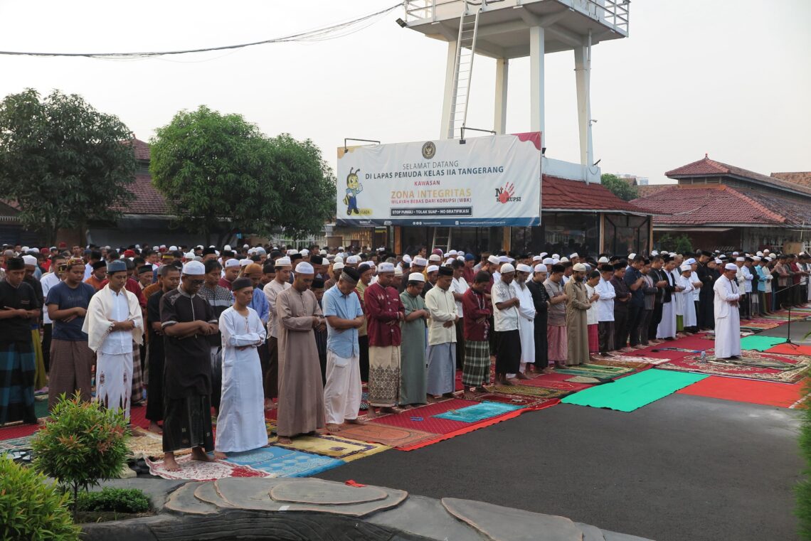 Semarak Iduladha di Lapas Pemuda Tangerang, 5 Sapi dan 12 Kambing Disembelih untuk Warga Binaan
