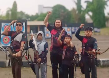 4 Atlet Muda Segar Archery School Wakili DKI Jakarta di Kejurnas Panahan Junior 2025
