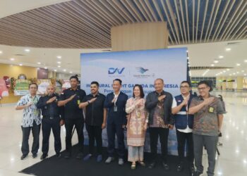 Imigrasi Surabaya Ambil Bagian pada Inaugural Pelayanan Pertama Umrah di Bandara Juanda
