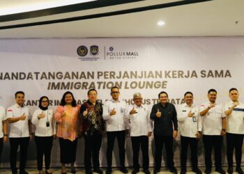 Tandatangani Perjanjian Kerja Sama, Imigrasi Batam Segera Buka Immigration Lounge di Pollux Mall Batam Center