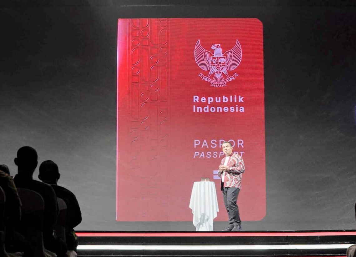 Di Tunda, Launching Design Paspor Merah Putih, Imigrasi Focus Pada Kebijakan Strategi Peningkatan Pelayanan