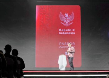 Di Tunda, Launching Design Paspor Merah Putih, Imigrasi Focus Pada Kebijakan Strategi Peningkatan Pelayanan