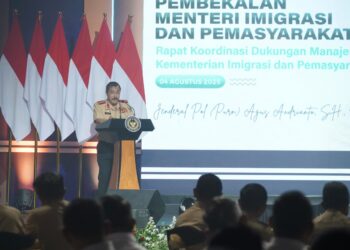 Menteri Imipas Berikan Pembekalan Dalam Rapat Koordinasi, Tekankan Pelayanan PRIMA