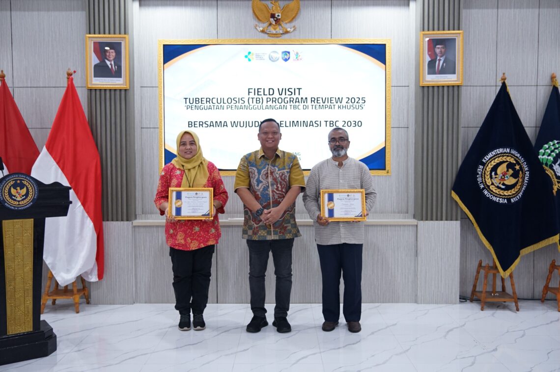 Rutan Cipinang Menjadi Tuan Rumah Field Visit Penanggulangan TBC 2025