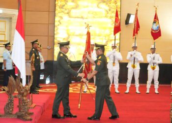 Panglima TNI Pimpin Upacara Peresmian, Likuidasi Satuan, Sertijab dan Laporan Korps Kenaikan Pangkat Pati TNI