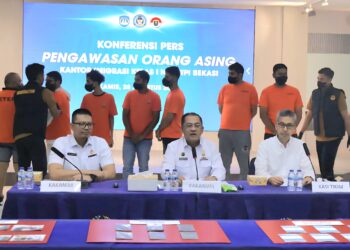 Imigrasi Bekasi Amankan 7 WNA di Duga Melanggar Investasi Bodong